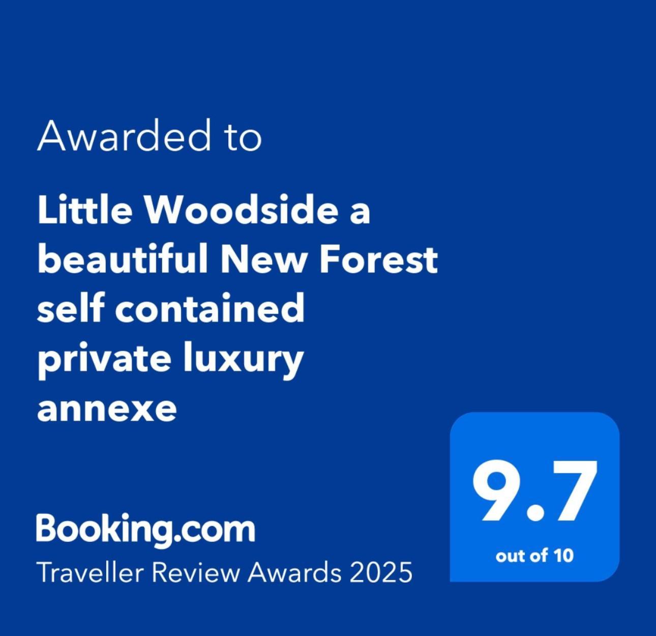 Little Woodside A Beautiful New Forest Self Contained Private Luxury Annexe Нью Милтон Экстерьер фото